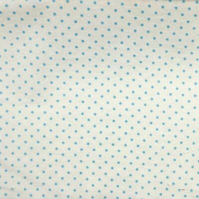 Blue Dots Flannel