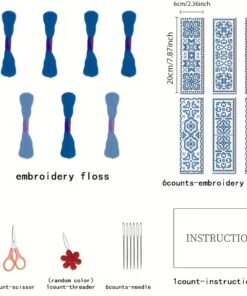Alternative view of Cross Stitch Bookmark Kit