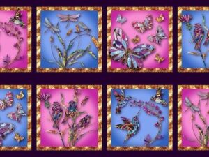 Swan Lake Fabric Panel