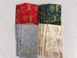 Christmas Gold Fat Quarters