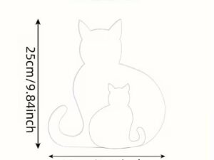 Cat Shape Template