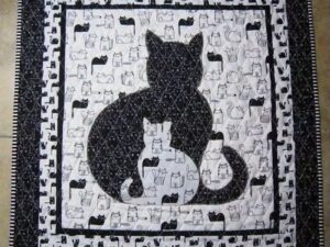 Alternative view of Cat Shape Template