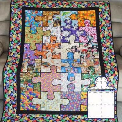 Alternative view of Puzzle Shape Template
