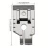 Presser Foot -1/4 Inch Metal