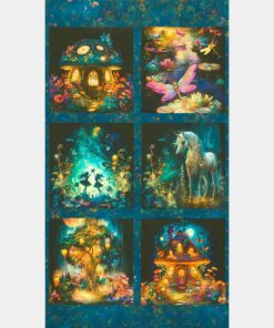 Night Fable - Fairytale Garden Multi Panel