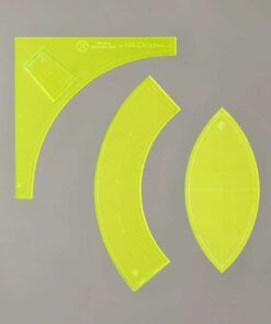 Alternative view of MSQ Double Wedding Ring Template Set