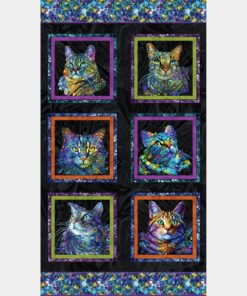 Cat Artistry Black Panel