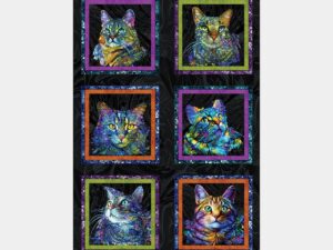 Cat Artistry Black Panel