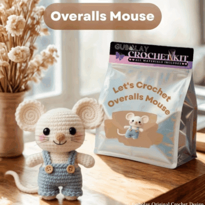 Mouse Crochet Kit