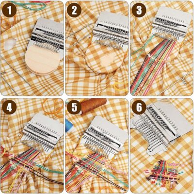 Alternative view of Speedweve Darning Loom