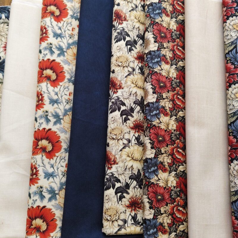 QB Floral Fat 1/4 Bundle