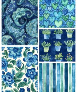 The Blues fat quarter bundle