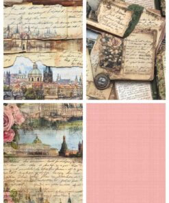 Post Cards Fat Quarter Bundle
