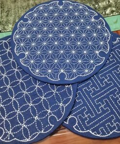 Alternative view of Sashiko Pillow Stencil