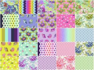 Alternative view of Floral Reef Collection 10" Squares