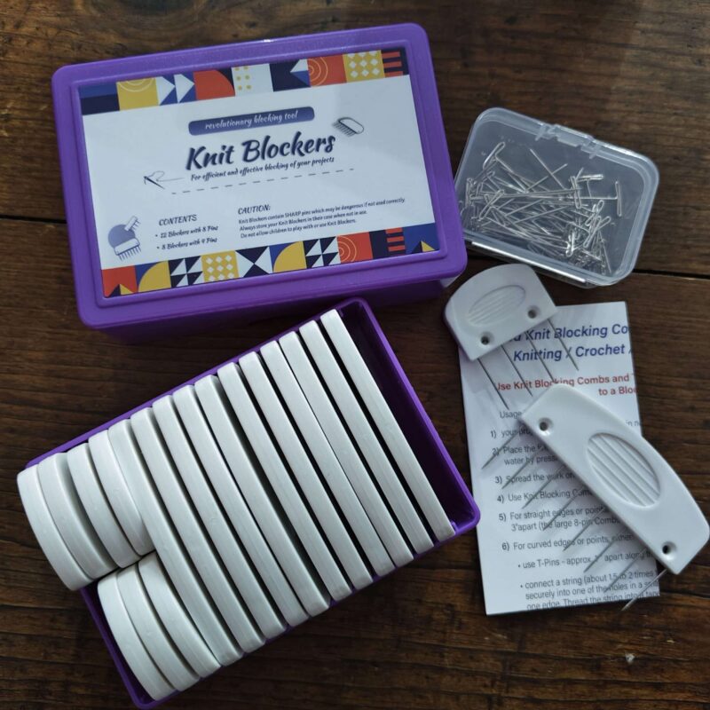 Knit Blocking Pins kit